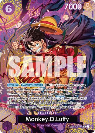 Monkey.D.Luffy (SP) (ST26-005)  -  Super Rare