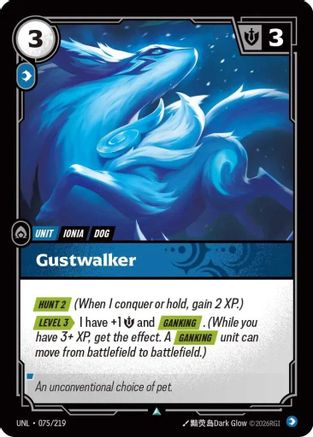 Gustwalker (075/219) - Unleashed Foil