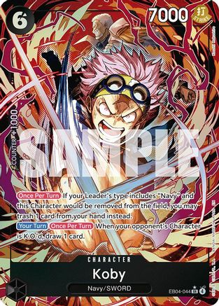 Koby (EB04-044) (Alternate Art) (EB04-044)  -  Super Rare