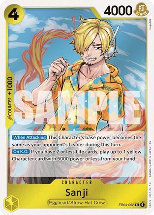 Sanji (EB04-052) (EB04-052)  -  Rare