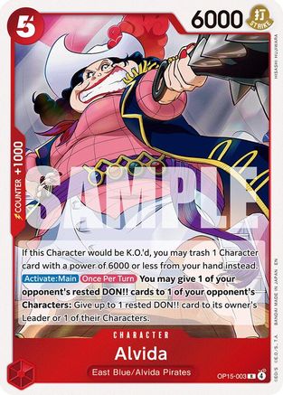 Alvida (OP15-003) - Rare