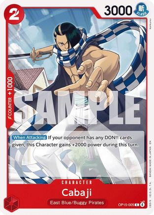 Cabaji (OP15-005)  -  Common