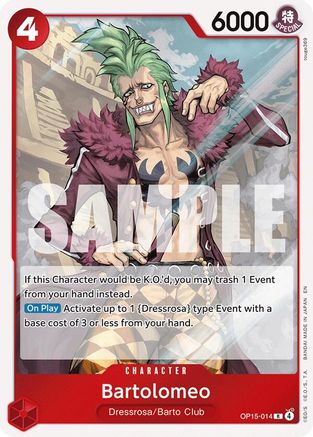 Bartolomeo (OP15-014) - Rare