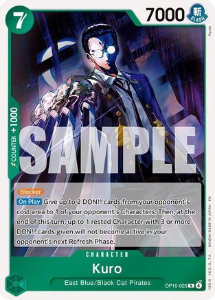 Kuro (OP15-025)  -  Rare