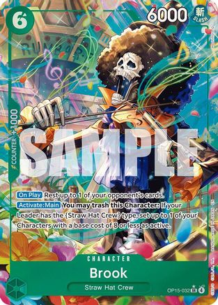 Brook (OP15-032) (Alternate Art) (OP15-032)  -  Super Rare