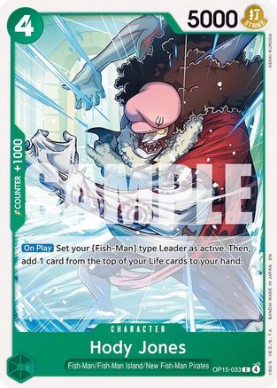 Hody Jones (OP15-033)  -  Common