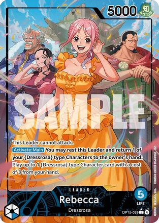 Rebecca (OP15-039) (Illustration alternative) (OP15-039) - Chef de file