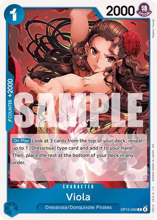 Viola (OP15-040)  -  Rare