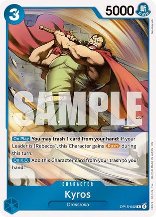 Kyros (OP15-042) - Rare