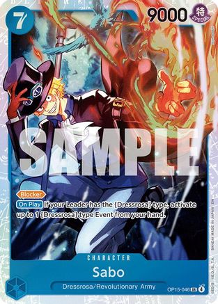 Sabo (OP15-046)  -  Super Rare