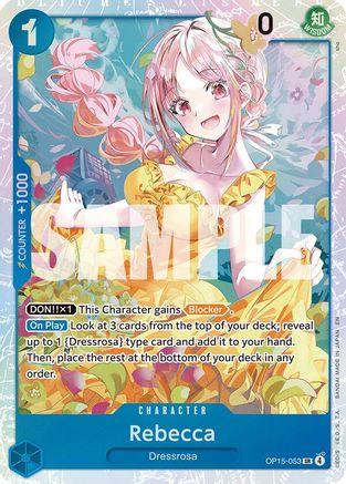 Rebecca (OP15-053) (OP15-053)  -  Super Rare