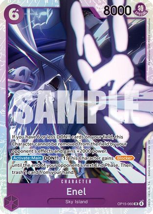 Enel (OP15-060) (OP15-060)  -  Super Rare