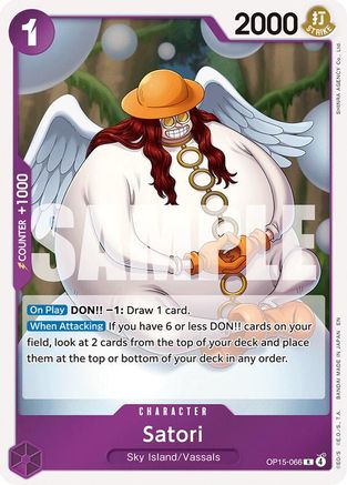 Satori (OP15-066)  -  Rare