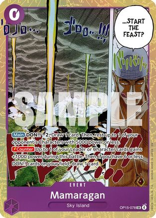 Mamaragan (OP15-078)  -  Super Rare