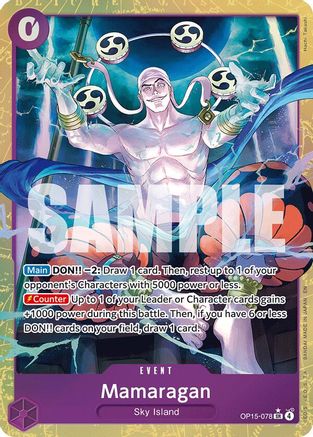 Mamaragan (Illustration alternative) (OP15-078) - Super Rare