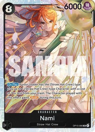 Nami (OP15-086) (OP15-086) - Super Rare