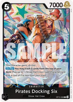 Pirates Docking Six (OP15-088)  -  Rare