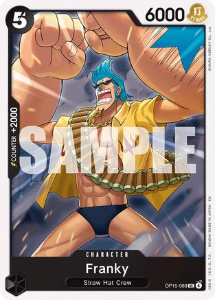 Franky (OP15-089)  -  Uncommon