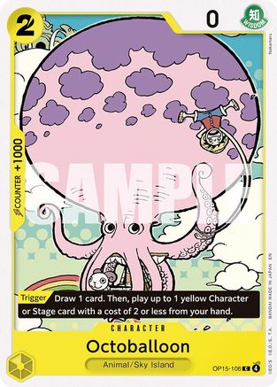 Octoballoon (OP15-106)  -  Common
