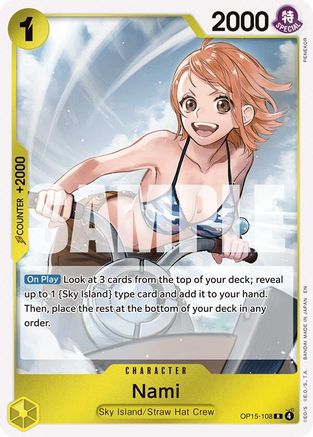 Nami (OP15-108) (OP15-108)  -  Rare