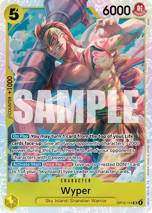 Wyper (OP15-114) - Super Rare