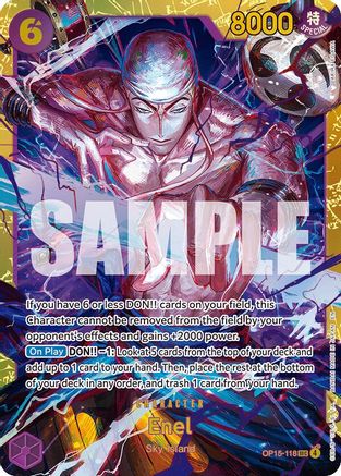 Enel (OP15-118) (OP15-118)  -  Secret Rare