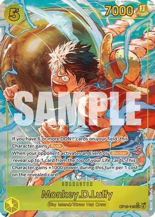 Monkey.D.Luffy (OP15-119) (Alternate Art) (OP15-119)  -  Secret Rare