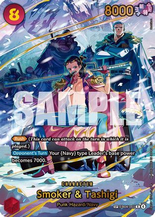 Smoker & Tashigi (SP) (EB04-003)  -  Rare
