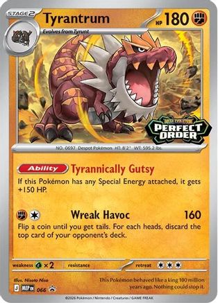 Tyrantrum - 066  - Promo - Holofoil