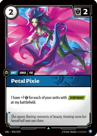 Petal Pixie (076/219) - Feuille Libérée