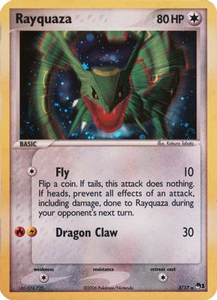 Rayquaza - 003/017 (2006)  - Rare - Holofoil