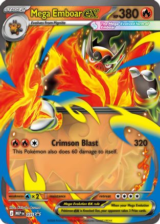 Méga Roitiflam ex - 035 - Promo - Holofoil