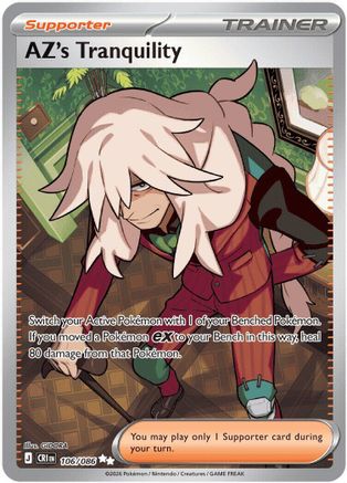 AZ's Tranquility - 106/086  - Ultra Rare - Holofoil