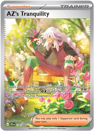 AZ's Tranquility - 120/086  - Special Illustration Rare - Holofoil