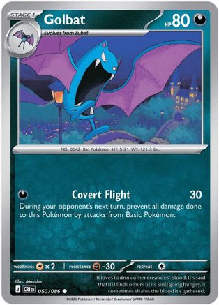 Golbat - 050 - Common - Normal