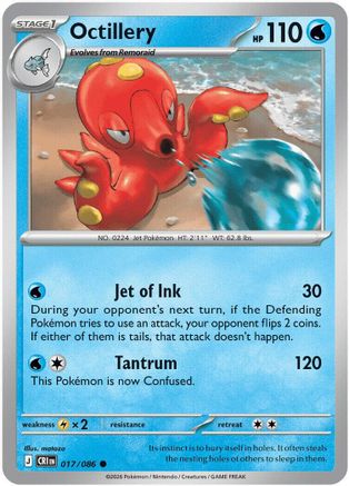 Octillery - 017 - Common - Normal