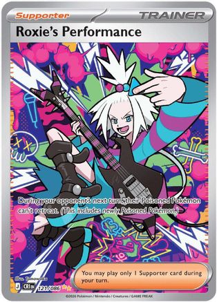Roxie's Performance - 121/086  - Special Illustration Rare - Holofoil