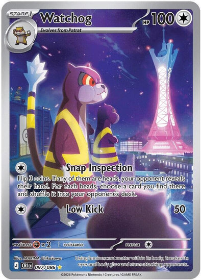 Watchog - 097/086  - Illustration Rare - Holofoil
