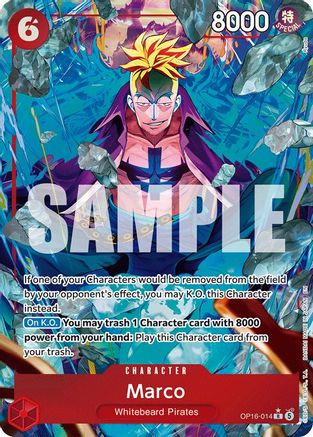 Marco (Alternate Art) (OP16-014)  -  Rare