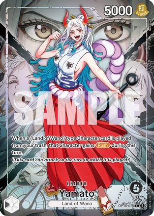 Yamato (079) (Alternate Art) (OP16-079)  -  Leader