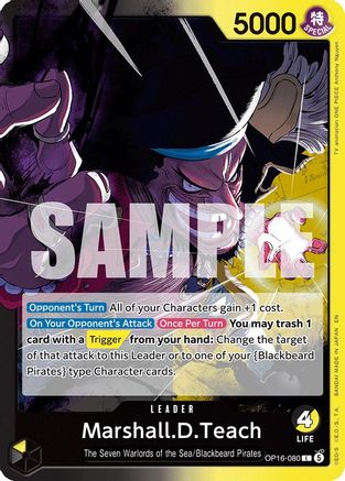 Marshall.D.Teach (080) (OP16-080)  -  Leader