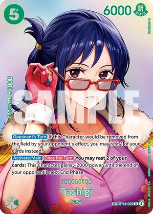 Tashigi (SP) (OP14-029)  -  Rare