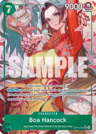 Boa Hancock (Alternate Art) (OP16-032)  -  Super Rare