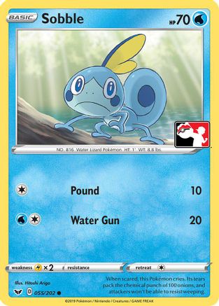 Sobble (Library Exclusive) - 055 - Common - Reverse Holofoil