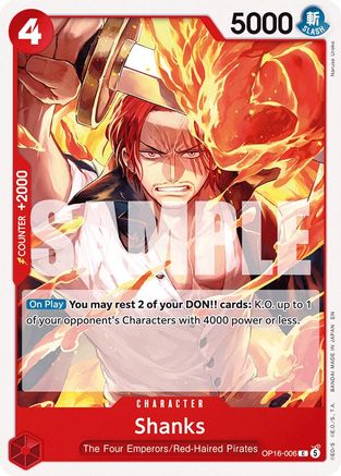 Shanks (OP16-006)  -  Common