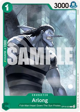 Arlong (OP16-023)  -  Common