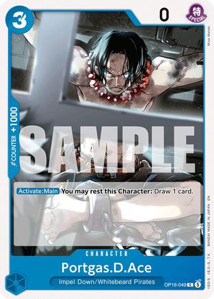 Portgas.D.Ace (049) (OP16-049)  -  Common