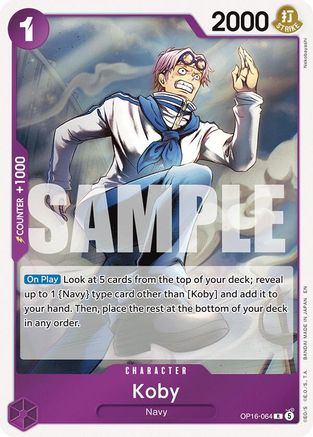 Koby (OP16-064)  -  Rare