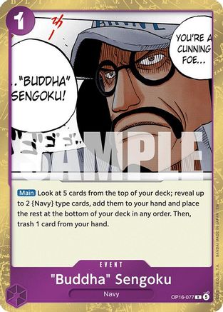 "Buddha" Sengoku (OP16-077)  -  Rare