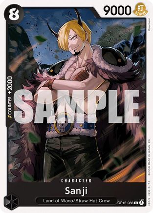 Sanji (OP16-086)  -  Common